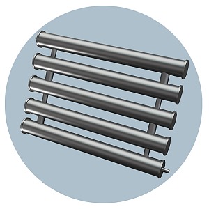 Регистры отопления пятирядные