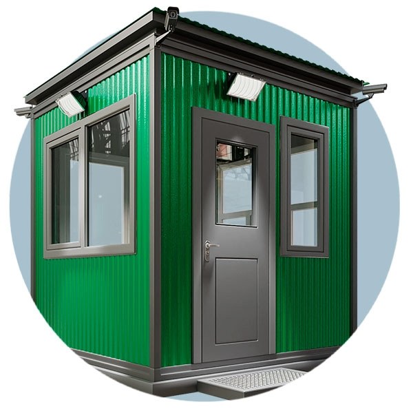 Пост охраны 2500х2500 мм